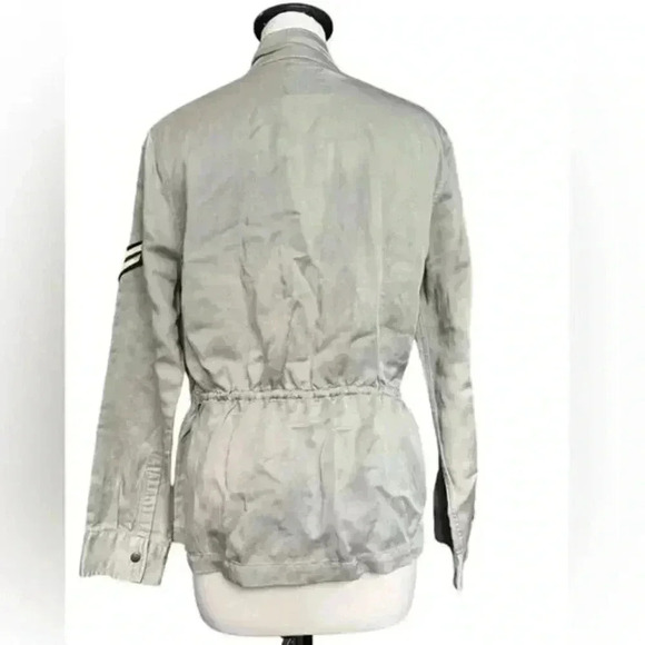 Rails Trey Khaki Green Military Army Jacket in Sage Arrow Patch Size Small - Picture 11 of 13